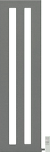 Вертикальний обігрівач Тепломакс 3 секції, 1.75 м (003978-2)