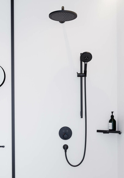 Полка для ванной комнаты Hansgrohe ADDSTORIS (черный) (41741670) изображение 10