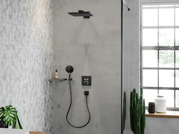 Полка для ванной комнаты Hansgrohe ADDSTORIS (черный) (41741670) изображение 4