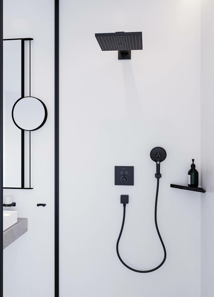 Полка для ванной комнаты Hansgrohe ADDSTORIS (черный) (41741670) изображение 7