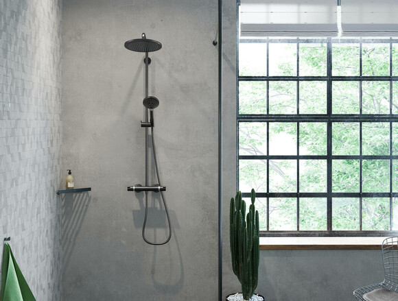 Полка для ванной комнаты Hansgrohe ADDSTORIS (черный) (41741670) изображение 8