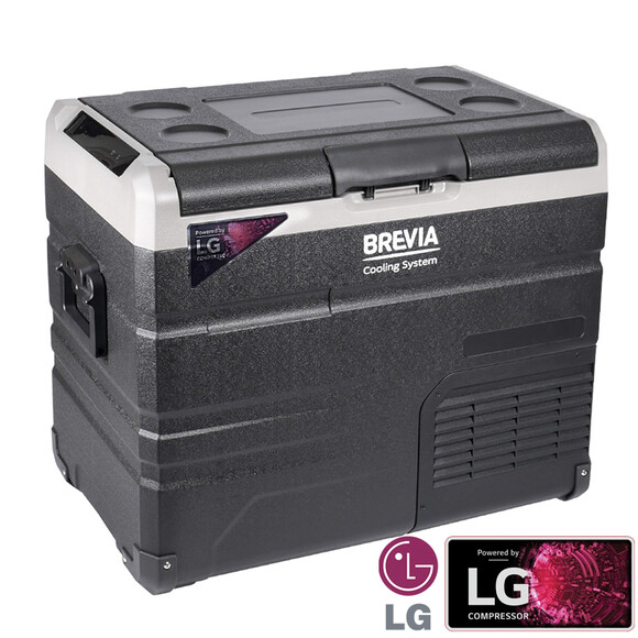Холодильник автомобильный Brevia, 50 л (компрессор LG) (22615) изображение 2
