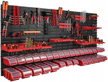 Панель для инструментов Kistenberg 174х78 см + 30 контейнеров с крышкой (Вариант 64)