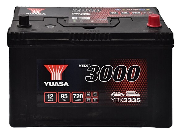 Аккумулятор Yuasa 6 CT-95-R (YBX3335) изображение 2