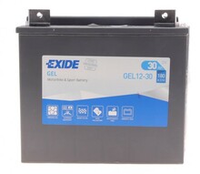 Аккумулятор EXIDE GEL12-30, 30Ah/180A