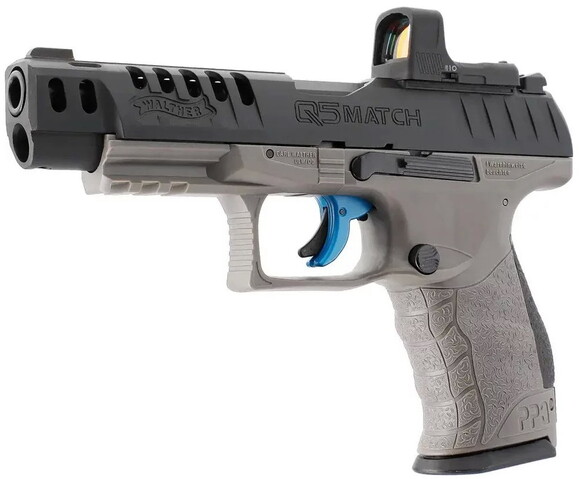 Пневматический пистолет Umarex Walther Q5 Match Combo 5 SET Blowback, калибр 4.5 мм (1003957) изображение 2