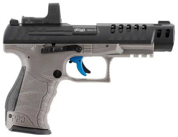 Пневматический пистолет Umarex Walther Q5 Match Combo 5 SET Blowback, калибр 4.5 мм (1003957) изображение 3