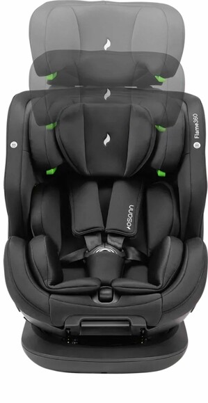 Детское автокресло Osann Flame360 i-Size (all black) (108-281-243) изображение 5