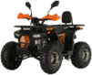 Квадроцикл Forte ATV125P (black-orange) (129954)