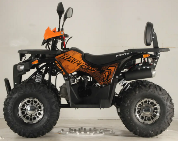 Квадроцикл Forte ATV125P (black-orange) (129954) фото 4