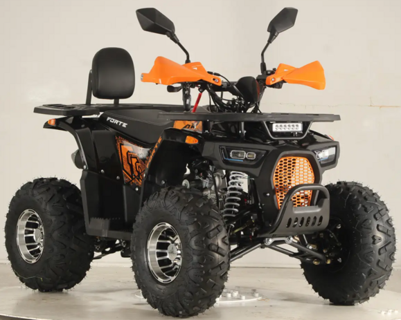 Квадроцикл Forte ATV125P (black-orange) (129954) фото 3