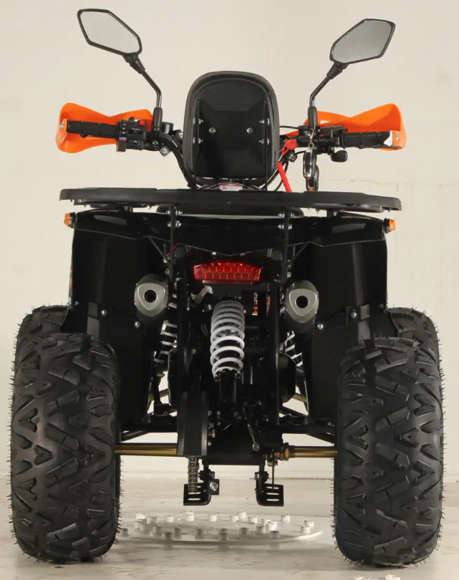 Квадроцикл Forte ATV125P (black-orange) (129954) фото 6