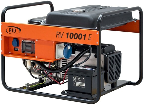 Бензиновий генератор RID RV 10001 E фото 2