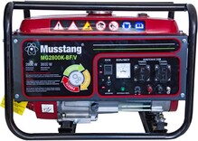 Генератор Musstang MG2800K-BF/V бензин-газ с вольтметром