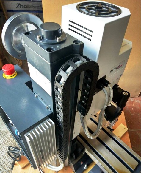 Настольный фрезерный станок по металлу Optimum Maschinen MH22 V (3338135) изображение 10