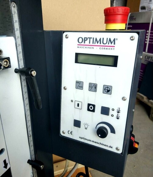 Настольный фрезерный станок по металлу Optimum Maschinen MH22 V (3338135) изображение 11