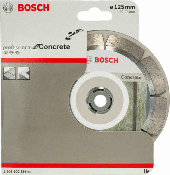 Алмазний диск Bosch Standard for Concrete 125-22,23 мм (2608602197) фото 2