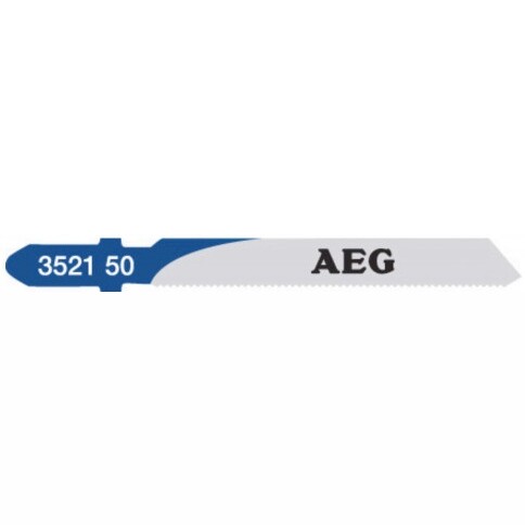 Полотна для лобзиків AEG T118 A 52x1,2 мм 5 шт (4932352150)