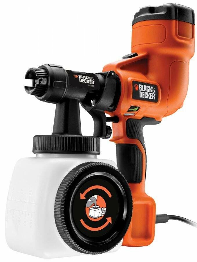 

Краскопульт Black&Decker HVLP200