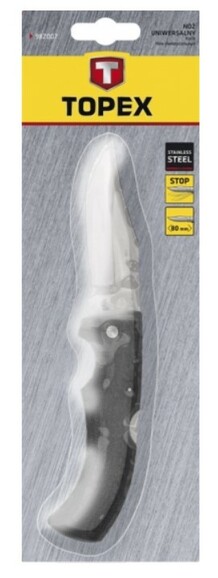 Нож универсальный складной TOPEX (98Z101) изображение 2