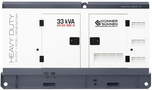 Дизельний генератор Konner&Sohnen KS 33-3DE-G фото 2