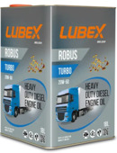 Моторное масло LUBEX ROBUS TURBO 20W50 API CF-4, CF; ACEA E2, A2/B2 MAN M 271; MB 228.1, 18 л (64024)