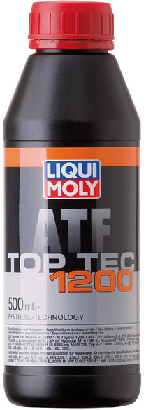 

Масло для АКПП и гидроприводов LIQUI MOLY Top Tec ATF 1200, 0.5 л (3680)