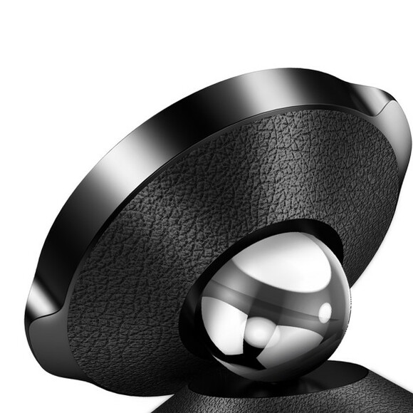 Автодержатель Baseus Small Ears Magnetic Bracket (black) (SUER-E01) изображение 3