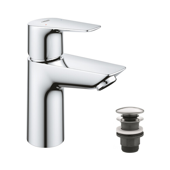 Змішувач для раковини Grohe QuickFix StartEdge S-Size з донним клапаном (24199001) (CV031938)