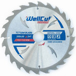 Пильный диск WellCut Standard 24Т, 200x30 мм (WS2420030)