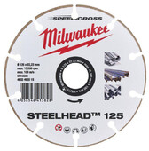 Алмазний диск Milwaukee STEELHEAD 125 мм (4932492015)