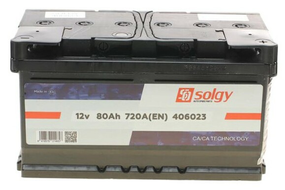 Аккумулятор Solgy 6 CT-80-R (406023)