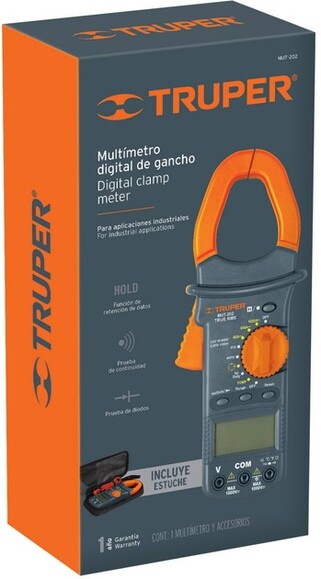 Токоизмерительные клещи TRUPER (MUT-202) изображение 3