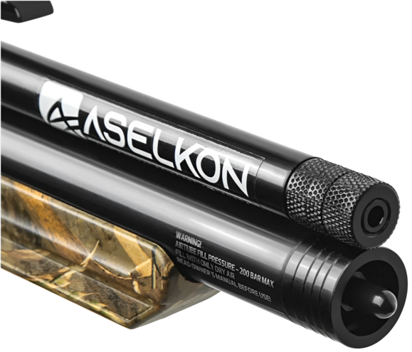 Пневматическая PCP винтовка Aselkon MX10-S Camo Max 5, редукторная, калибр 4.5 мм (1003771) изображение 3