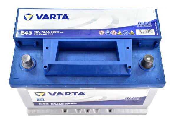 Акумулятор Varta 6 CT-72-R Blue Dynamic (572409068) фото 3