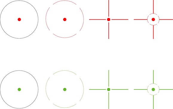 Приціл коліматорний Vector Optics Z4 1x23х34 (RDSL26) фото 10