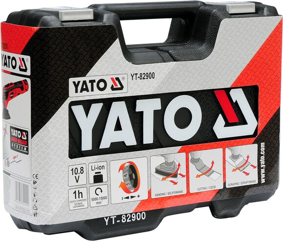 Багатофункціональний акумуляторний інструмент Yato YT-82900 фото 6