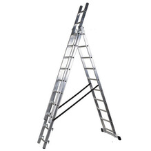 Трехсекционная лестница VIRASTAR DW 3 PROFI 3x10 ступеней