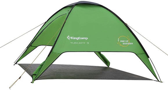 Палатка KingCamp Tuscany 3 (KT3039) Green изображение 5