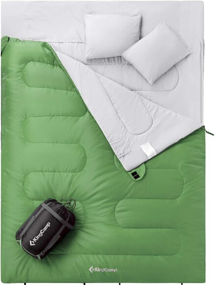 Спальний мішок KingCamp Oxygen 250D Right green (KS3143_GREEN R)