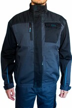 Куртка робоча Ardon 4Tech 01 сіра з чорним р.64 (51154)