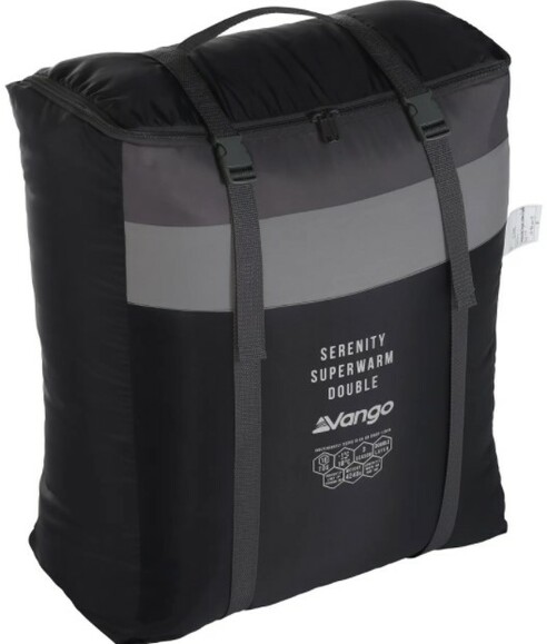 Спальный мешок Vango Serenity Superwarm Double Shadow Grey Twin (SBQSERENIS32S7I) изображение 2