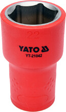 Головка торцева діелектрична Yato 22 мм (YT-21042)