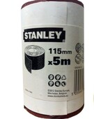 Шлифбумага Stanley 115мм x 5м P80 (STA31431-XJ)
