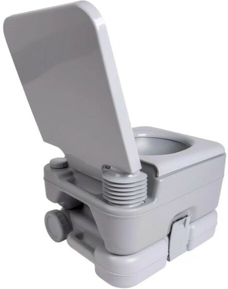 Біотуалет Bo-Camp Portable Toilet Flush 10 Liters Grey (5502825) фото 4