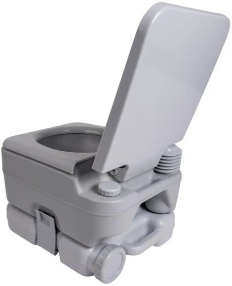 Біотуалет Bo-Camp Portable Toilet Flush 10 Liters Grey (5502825) фото 6