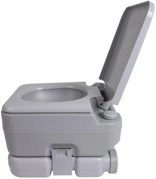 Біотуалет Bo-Camp Portable Toilet Flush 10 Liters Grey (5502825) фото 7