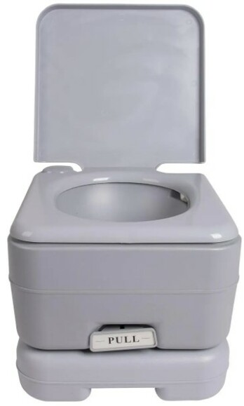 Біотуалет Bo-Camp Portable Toilet Flush 10 Liters Grey (5502825) фото 3