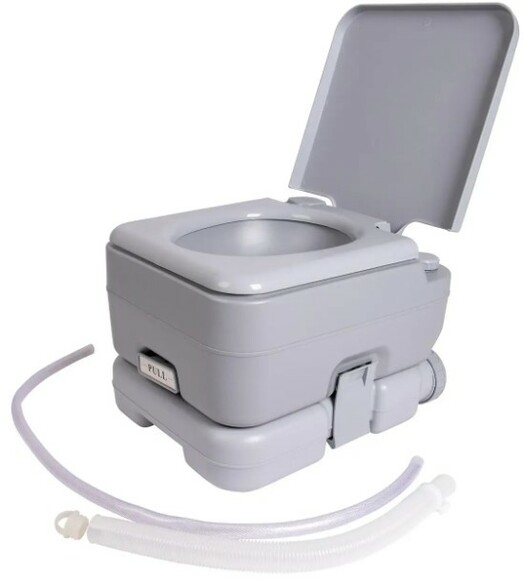 Биотуалет Bo-Camp Portable Toilet Flush 10 Liters Grey (5502825) изображение 8