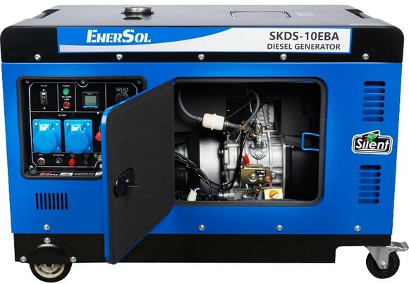 Дизельний генератор EnerSol SKDS-10EBA фото 4